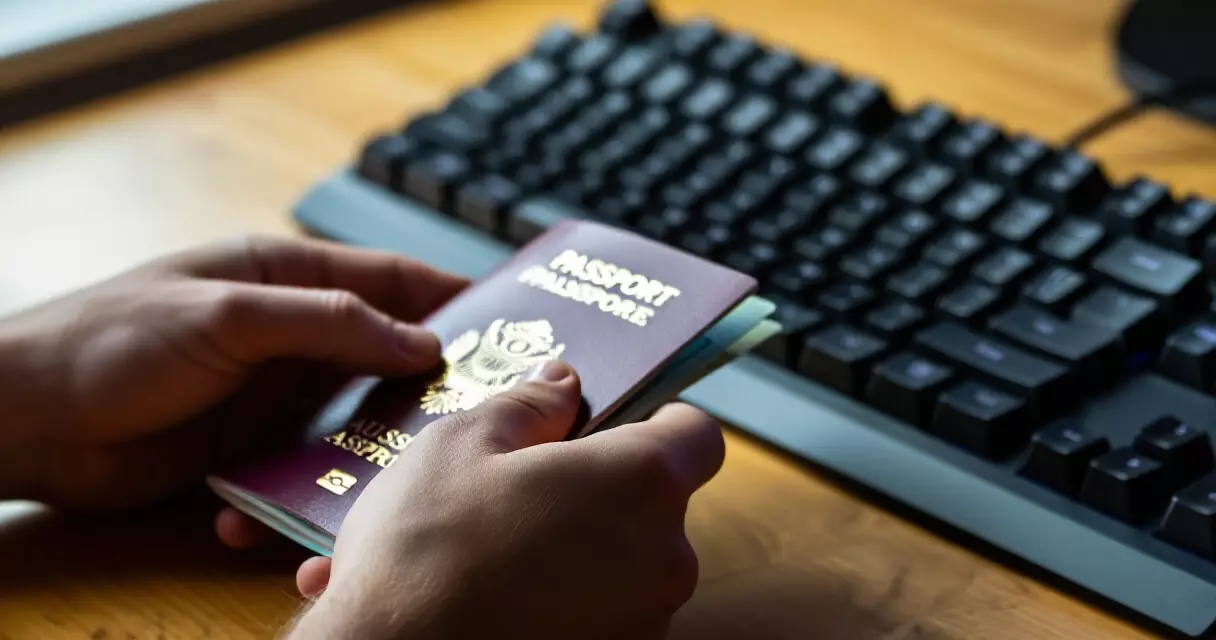 Player identity documents next to gaming peripherals for esports verification