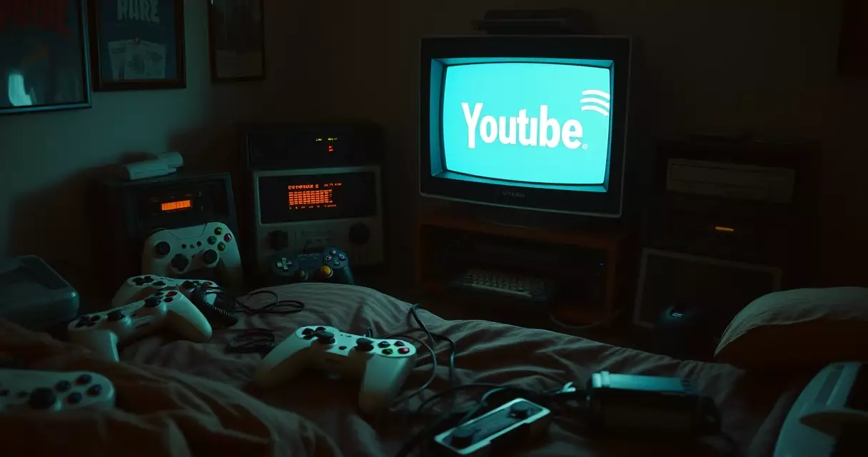Early gaming setup symbolizing FaZe Clan's YouTube origins