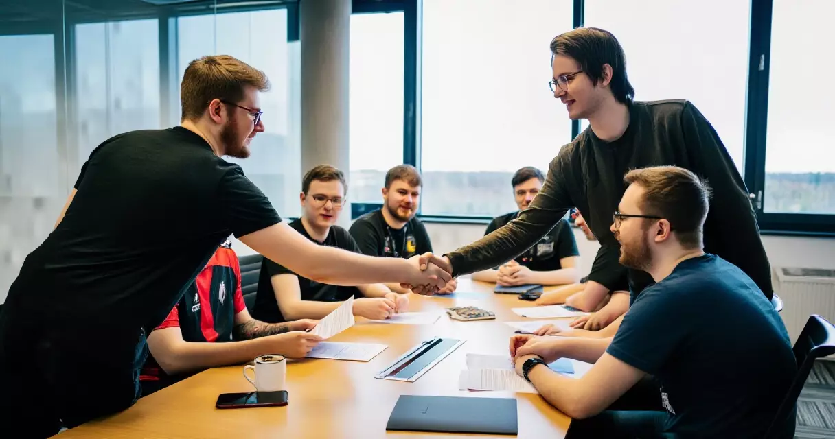 USA Esports Alliance members gathered at a professional esports governance meeting