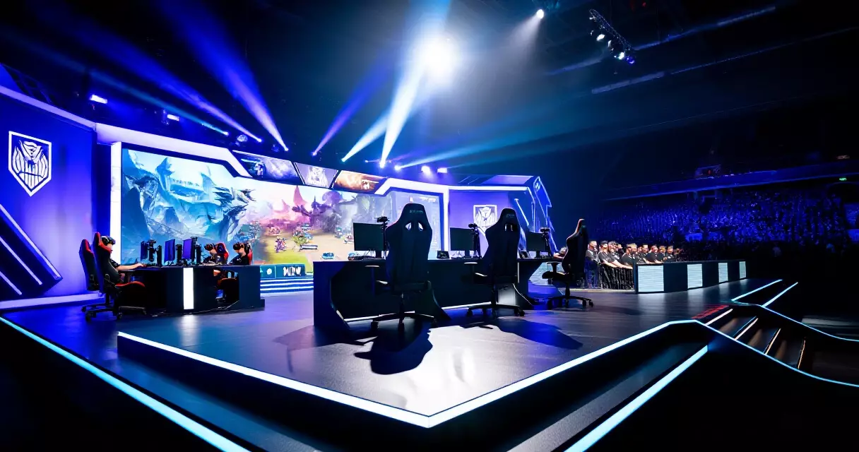 Honor of Kings World Cup 2026 esports competition stage at Esports World Cup Paris
