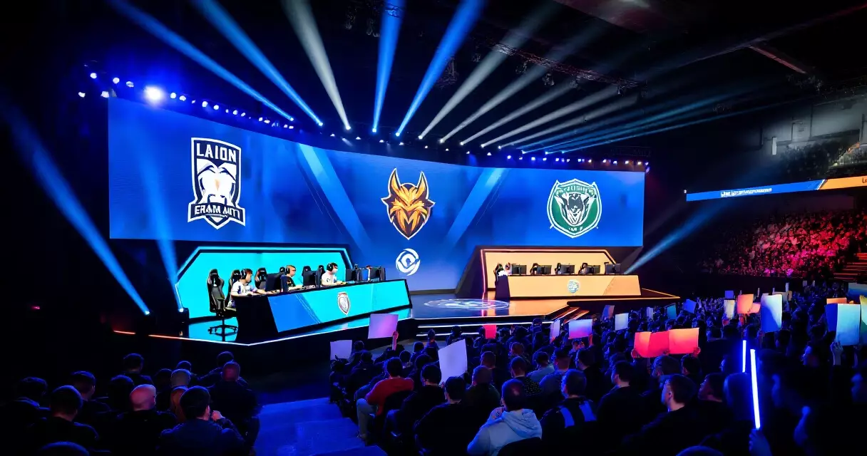 Esports arena crowd watching Call of Duty tournament at Esports World Cup 2026